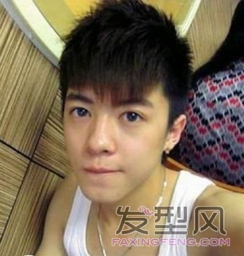 男生发型清新短发