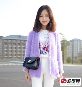 女生发型网中长发