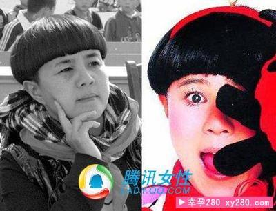 明星发型对比