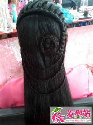 女生发型辫发长发