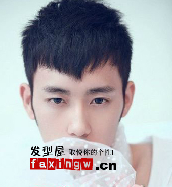 男生发型短发干净