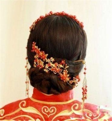 中式新娘发型教程